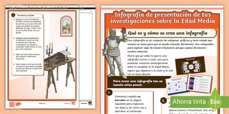 Ficha de Actividad: Crea una infografía sobre tus investigaciones de la ...