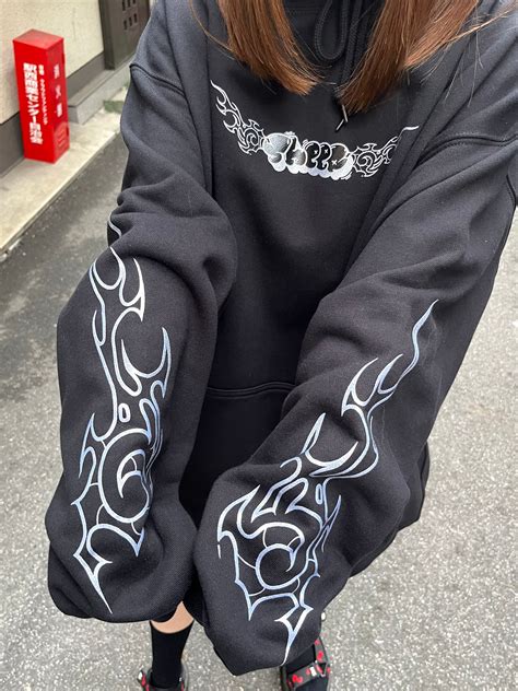 【sheep】tribal glitter hoodie | zetsukigu