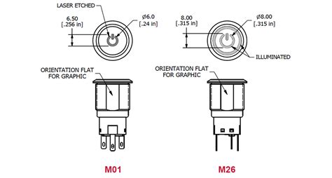 PV4 Illuminated Anti-Vandal Pushbutton Switches - E-Switch | Mouser
