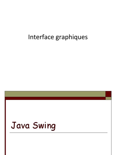 Creer Une Interface Graphique Java 的图像结果