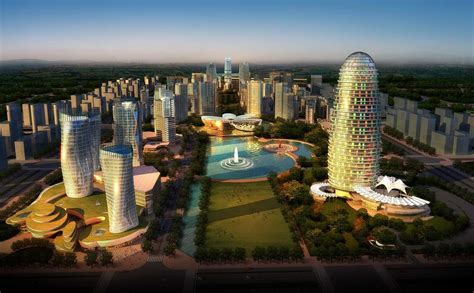 沧州规划-23dmax 模型下载-光辉城市