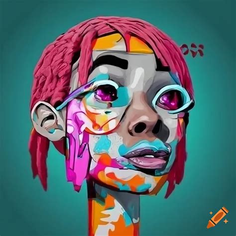 Urban graffiti art characters on Craiyon