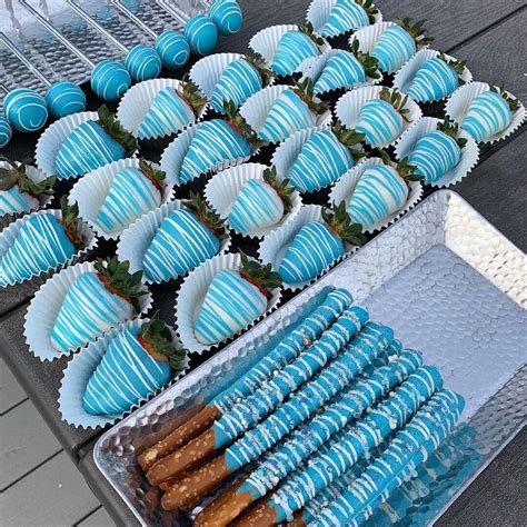 Blue Baby Shower Desserts | Sweet Treats for a Boy Shower