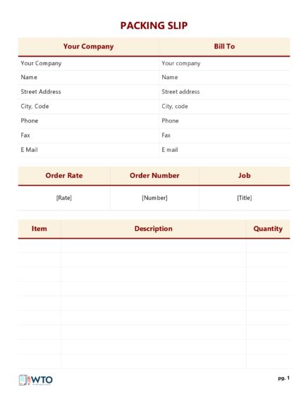 Image result for Packing Slip Software