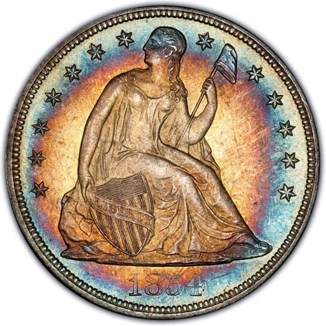 1854 Seated Liberty Silver Dollar Values - Live Pricing | CoinValues.com
