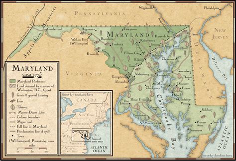 Geography And Climate Maryland Colony at Harry Carey blog