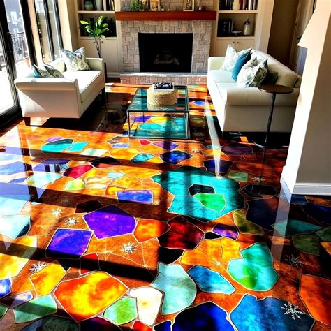 30 Epoxy Floor Designs You'll Love