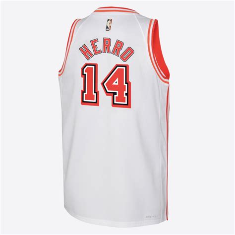 Nike NBA Tyler Herro Miami Heat HWC Kids Jersey