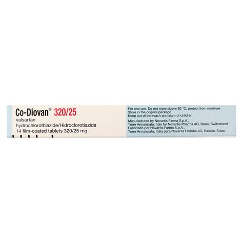 Comprar Co-Diovan Novartis 320 Mg/ 25 Mg X 14 Tablletas | Walmart Guatemala - Paiz | Guatemala