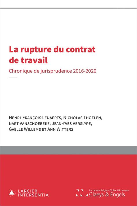 Amazon.in: Buy La rupture du contrat de travail Book Online at Low ...