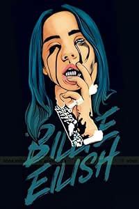Poster of Billie Eilish Singer, Billie Eilish Posters for Room Wall ...