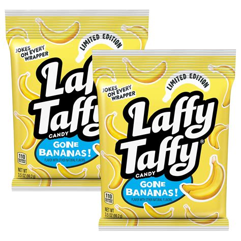 Banana Flavored Chewy Candy 3.5 oz for Spring Birthday Wedding Party ...