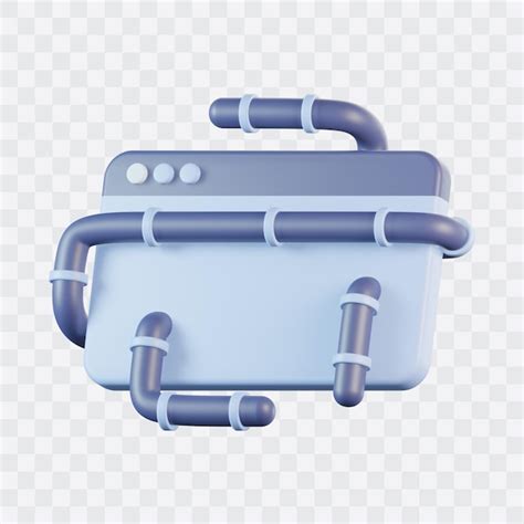 Web malware 3d icon | Premium PSD