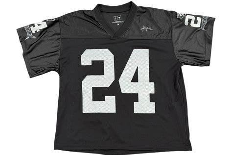 Travis Scott x NFL x Las Vegas Raiders Jersey Black Men's - FW24 - US