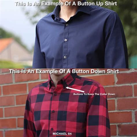 Here's The Difference Between Button-Down and Button-Up Shirts (With ...