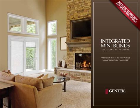 Gentek Building Products, Inc., Catalogs, Integrated Mini Blind Sell ...