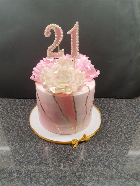 Blue & Silver 21st Birthday Cake | 21st birthday cakes, Twin birthday cakes, Birthday cake for ...
