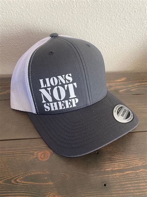 Lions Not Sheep Hat, Lions Not Sheep Baseball Hat, Lions Not Sheep ...