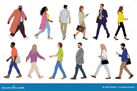 Casual Business People Walking 的图像结果