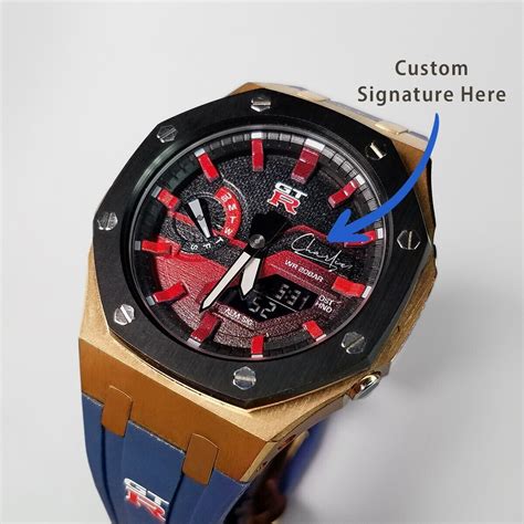 Customize Signature CasiOak Initial D Watch G Shock G Shock GA 2100 | eBay