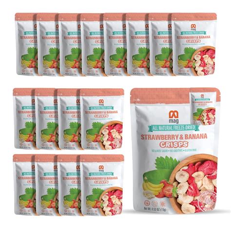 Amazon.com: MAG Freeze Dried Fruit Snacks Healty Food Travel Snack ...