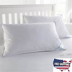 kissen set bett 2 king size goose feather bed pillows set high thread kissen set bett 2 king size goose feather bed pillows set high thread