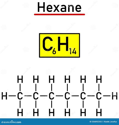 Hexane Structural Formula