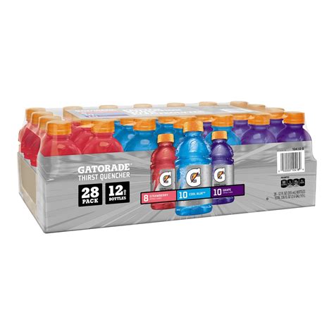 Buy Gatorade Thirst Quencher Variety Pack - 12 oz, 28pk 8 Strawberry ...