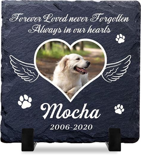 Personalised Dog Memorial Gifts Custom Pet Memorial Plaques Pet ...