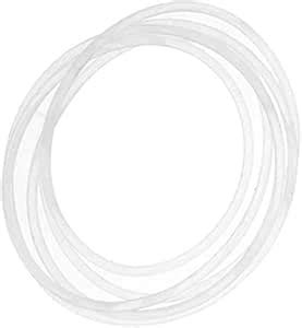 284mm Round Section Turntable Belt LP Vinyl Record Player Phonograph ...