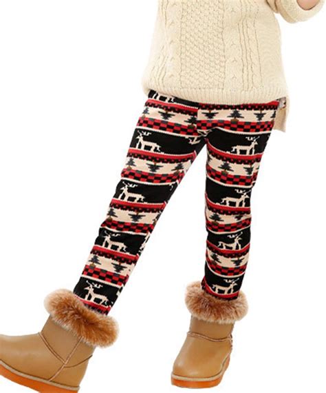 Little Girl Fleece Lined Leggings at Mitchell Barclay-harvey blog