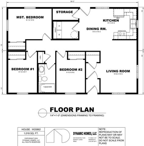 Floor Plans - Dynamic Homes