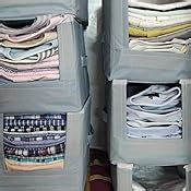 HomeStrap Non Woven Shirt Stacker/Shirt Organizer Wardrobe Organizer ...