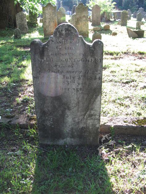 Martha Cousar Montgomery (1751-1834) - Find a Grave-gedenkplek