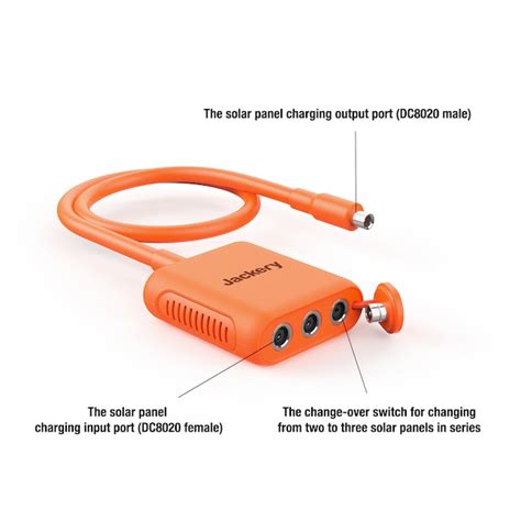 Jackery Solar Panel Connector Charging Cable Accessory Kit 90-0050 ...