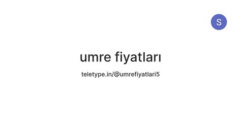 umre fiyatları — Teletype