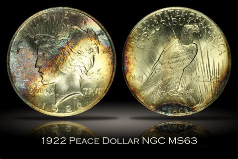 Michael Kittle Rare Coins - 1922 Peace Dollar NGC MS63