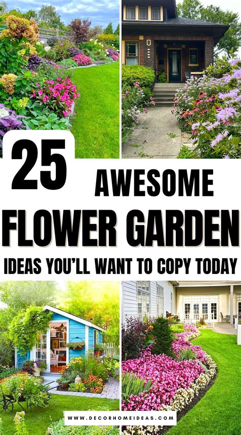 25 Flower Garden Designs That Will Make Your Neighbors Jealous