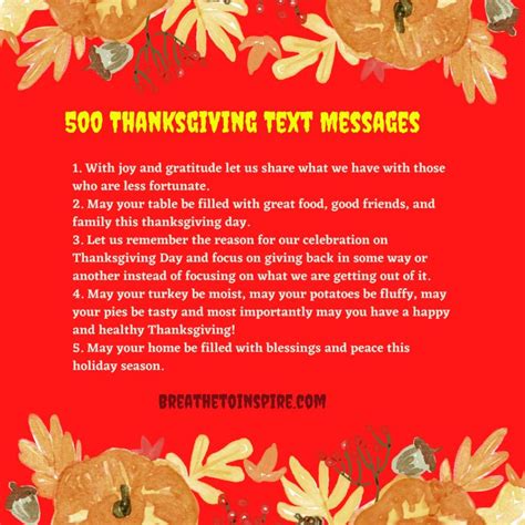500 Thanksgiving Messages (For Friends, Family, Business, Team, Clients ...