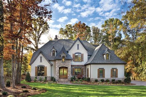 Custom French Country House Plans