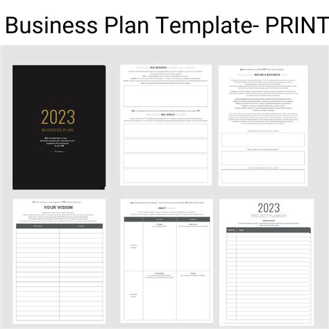 Business Plan Worksheet 的图像结果