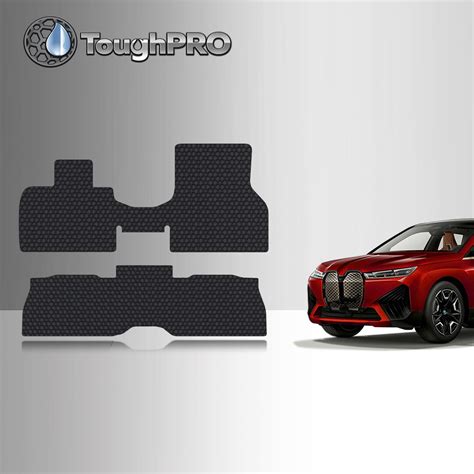 Toughpro Floor Mats Black for BMW Ix All Weather Custom Fit 2022-2025 ...