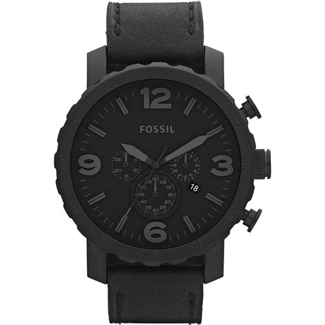 Buy Fossil Nate Analog Black Dial Unisex's Watch-JR1354 at Amazon.in