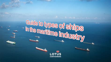 Different Types Of Ships Vessels