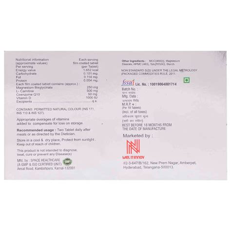 Magniwel Qc Tablet 10's Price, Uses, Side Effects, Composition - Apollo ...