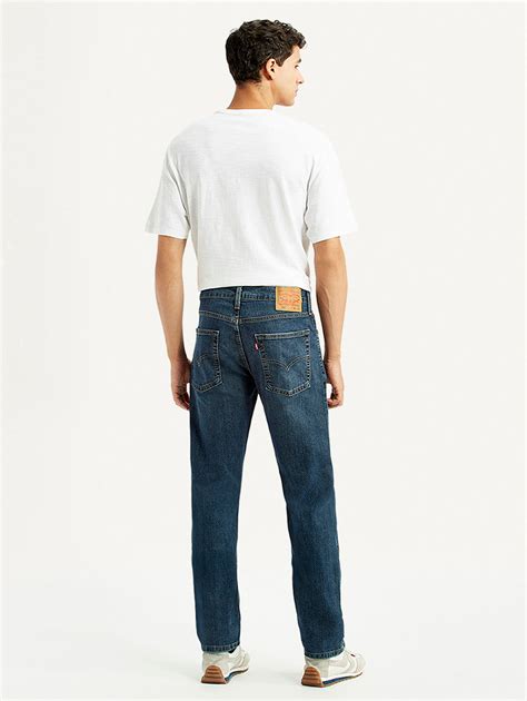 Men's 513 Dark Blue Slim Straight Fit Mid Rise Jeans – Levis India Store