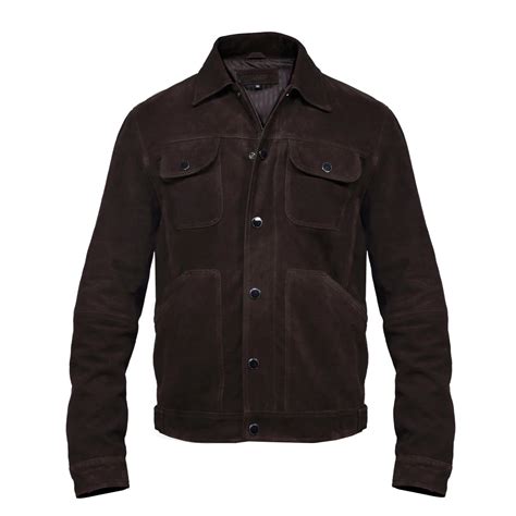 Brown Suede Leather Bomber Jacket – Good Leather Garments