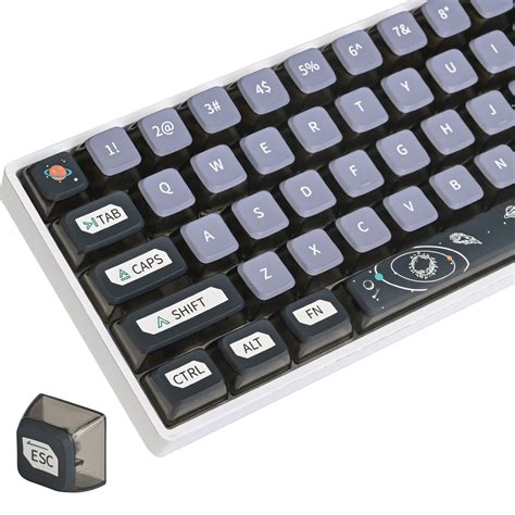 Buy Taeeiancd Pudding Keycaps, 118 Keycap Set keycaps 60 Percent, ASA ...