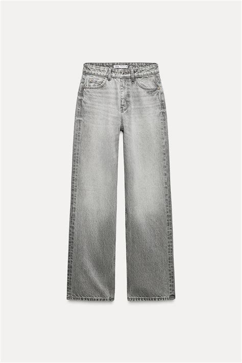 Z1975 high rise long length straight cut jeans | Straight cut jeans ...