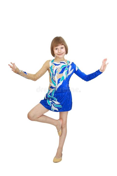 Girl gymnast stock image. Image of muscles, fresh, body - 43960067